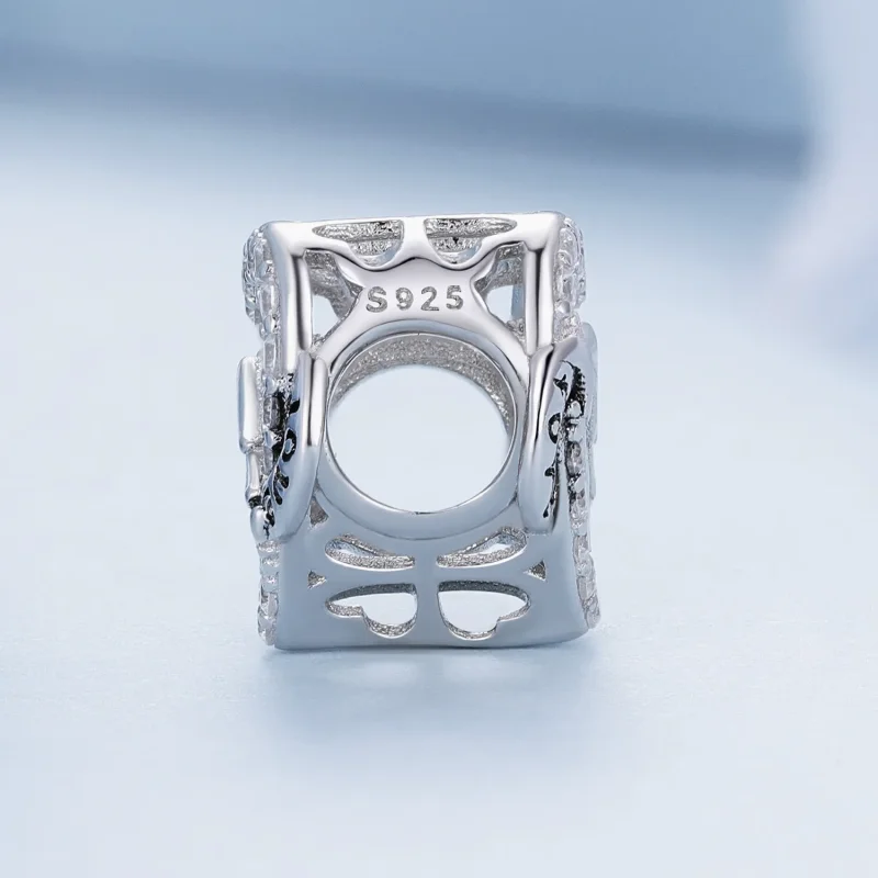 (bilde for) Pandora Style Eternal Heart Charm - BSC853 - Vis 3