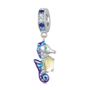 (bilde for) Pandora Style Exquisite Seahorse Pendant Charm - BSC850
