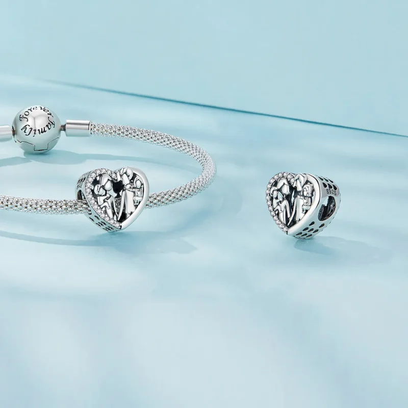 (bilde for) Pandora Style Family Charm - SCC2514 - Vis 4