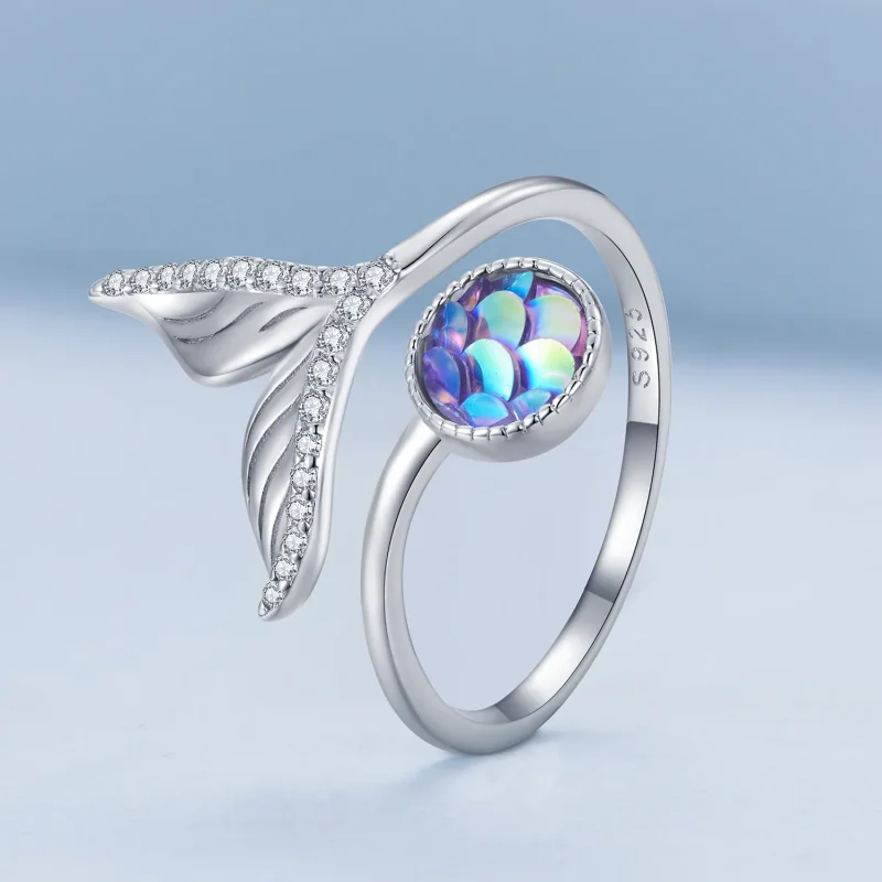 (bilde for) Pandora Style Fishtail Åpen Ring - BSR429 - Vis 2