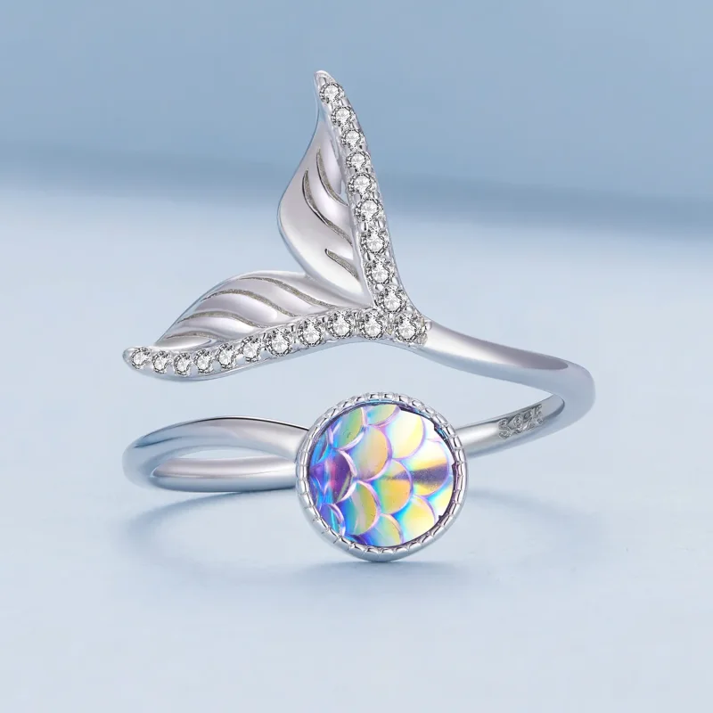 (bilde for) Pandora Style Fishtail Åpen Ring - BSR429 - Vis 3