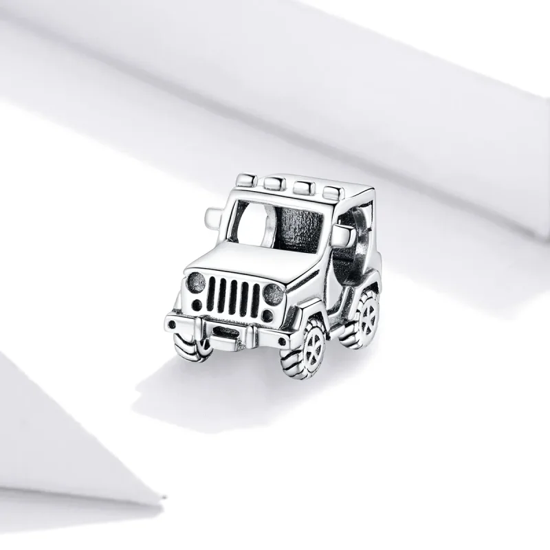 (bilde for) Pandora Style Jeep Charm - BSC382 - Vis 2