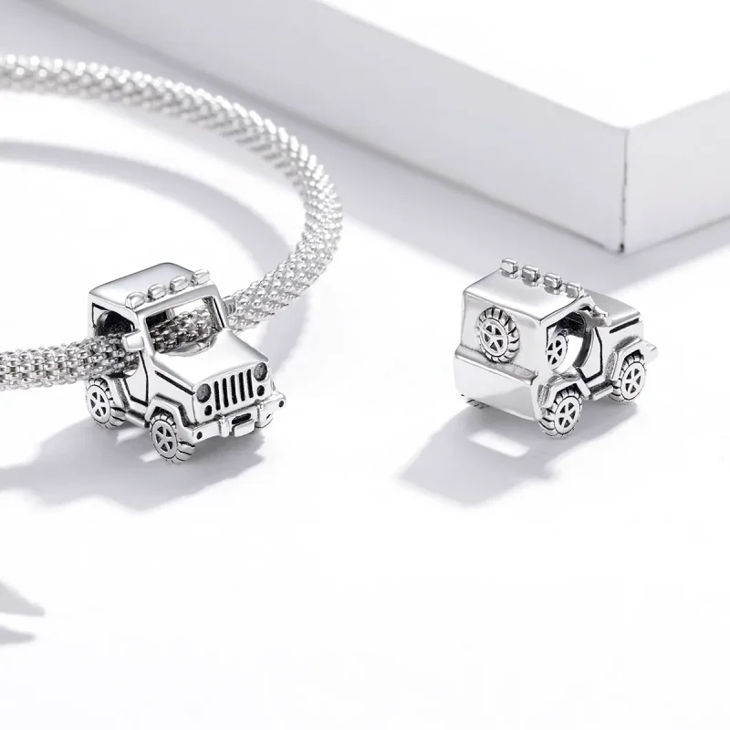 (bilde for) Pandora Style Jeep Charm - BSC382 - Vis 4