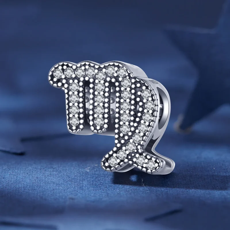 (bilde for) Pandora Style Jomfruen Lucky Zodiac Charm - SCC2516-6 - Vis 2
