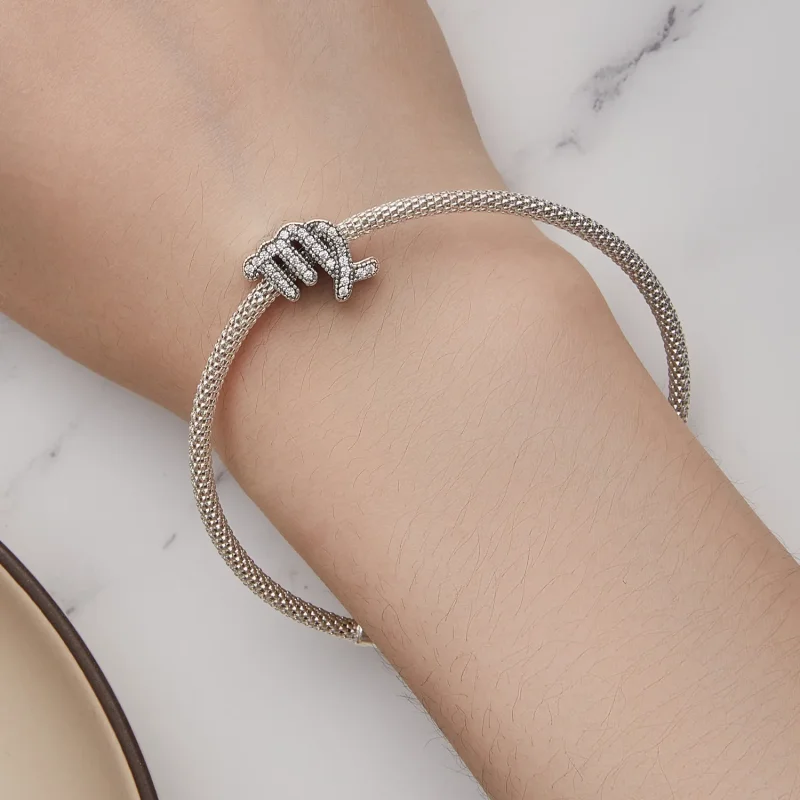 (bilde for) Pandora Style Jomfruen Lucky Zodiac Charm - SCC2516-6 - Vis 6