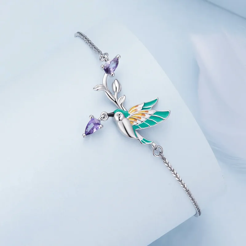 (bilde for) Pandora Style Kingfisher-armbånd - BSB126 - Vis 3