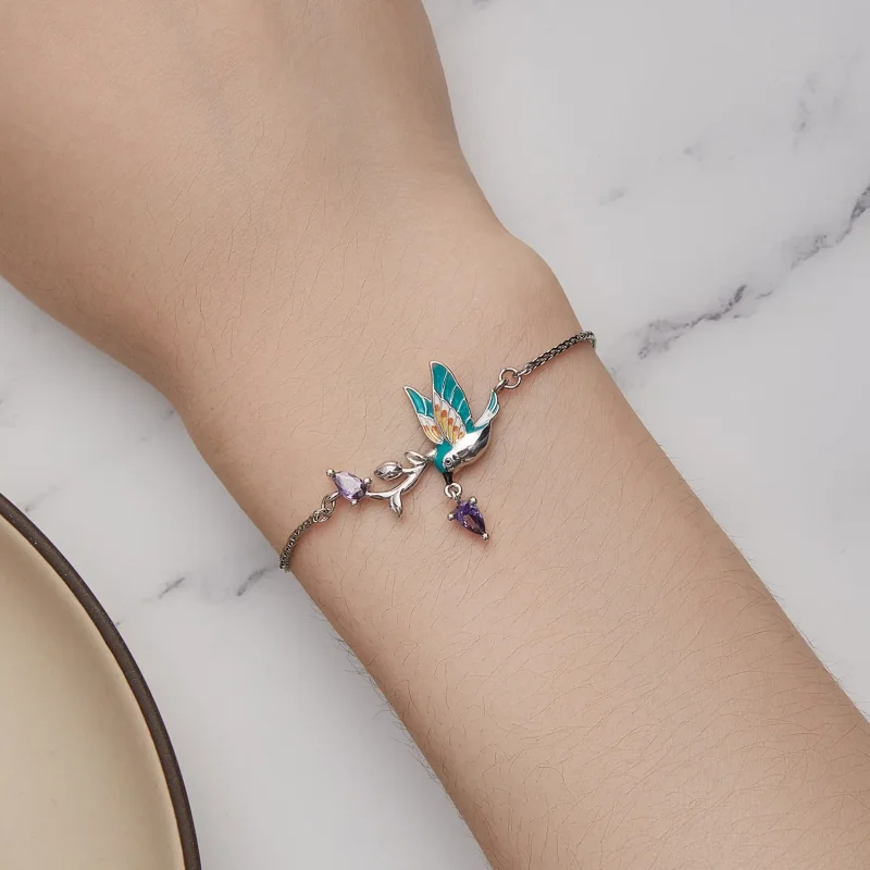 (bilde for) Pandora Style Kingfisher-armbånd - BSB126 - Vis 5
