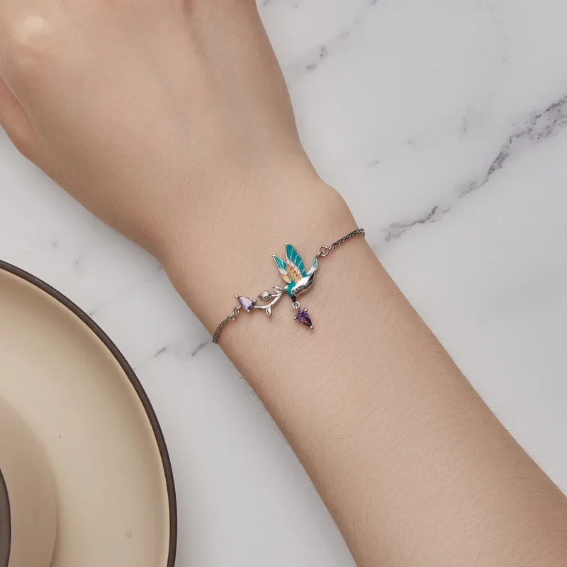 (bilde for) Pandora Style Kingfisher-armbånd - BSB126 - Vis 6
