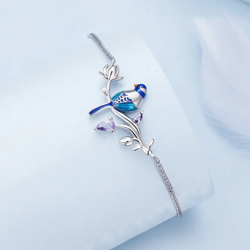 (bilde for) Pandora Style Kingfisher-armbånd - BSB127 - Vis 3