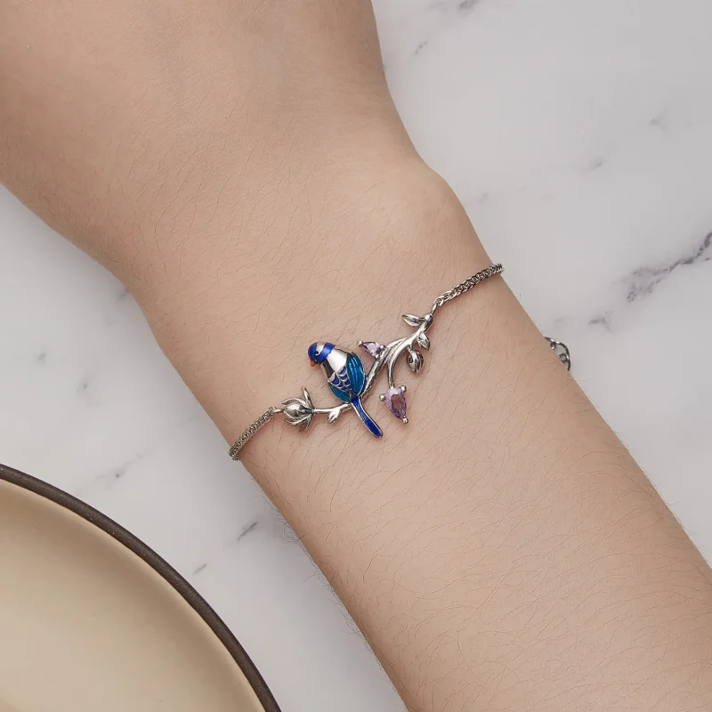 (bilde for) Pandora Style Kingfisher-armbånd - BSB127 - Vis 5