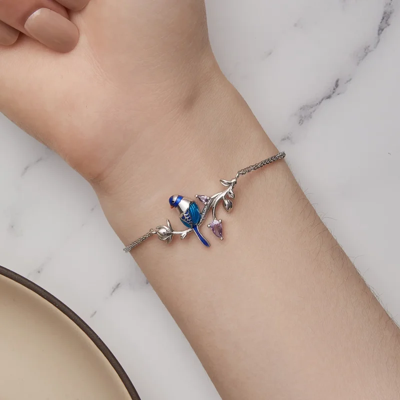 (bilde for) Pandora Style Kingfisher-armbånd - BSB127 - Vis 7