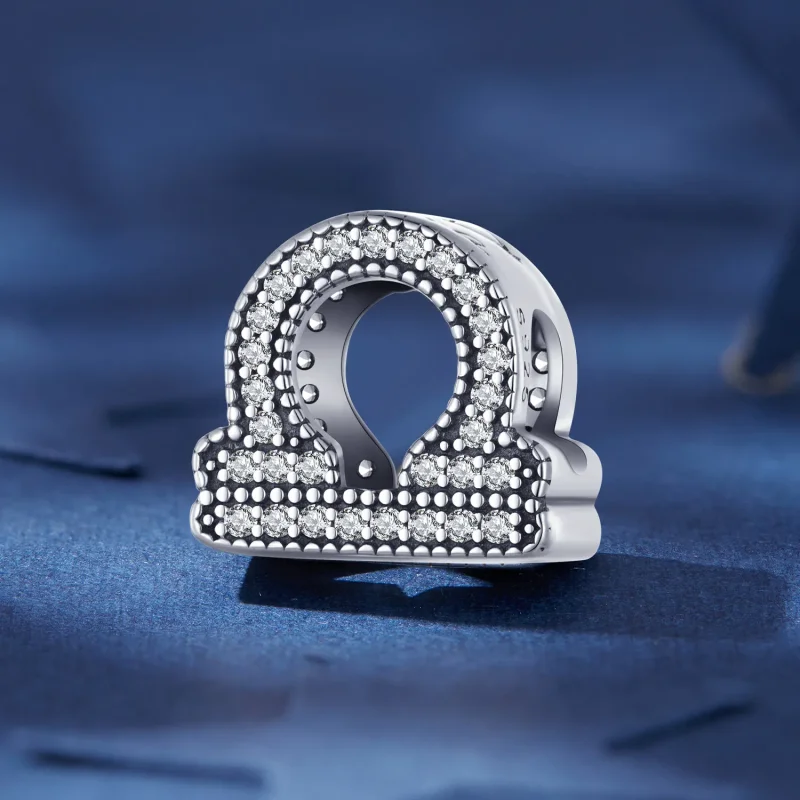 (bilde for) Pandora Style Libra Lucky Zodiac Charm - SCC2516-7 - Vis 2