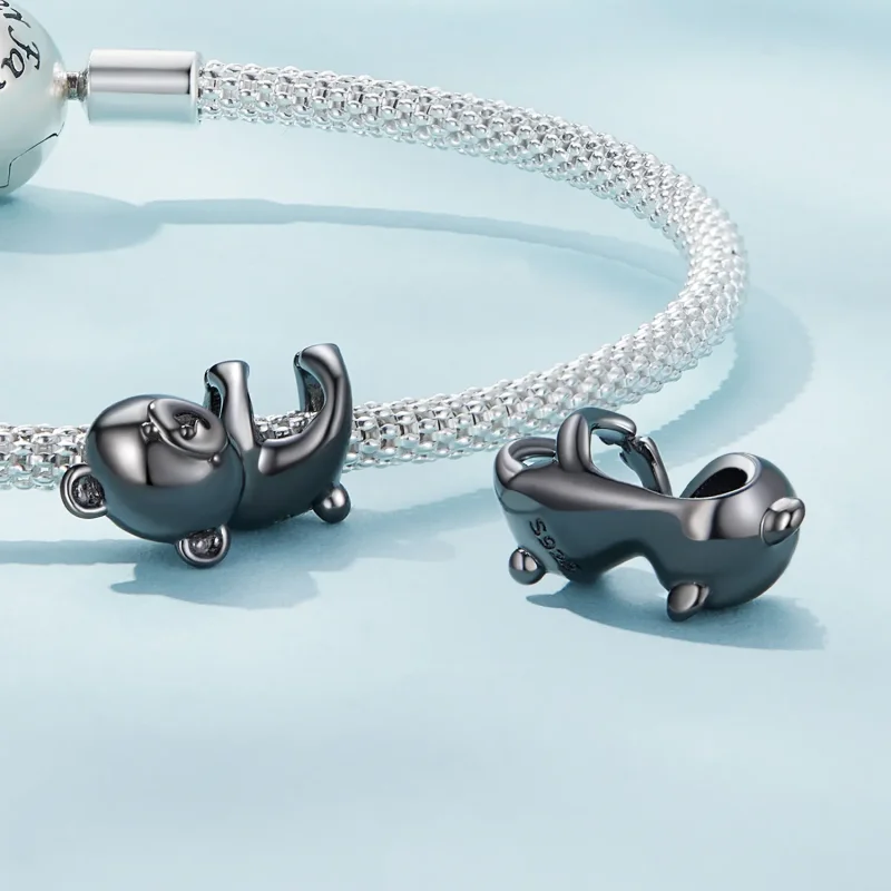 (bilde for) Pandora Style Little Bear Charm - SCC2508 - Vis 4