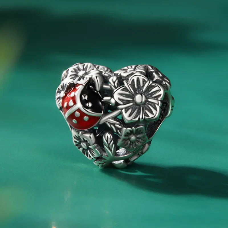 (bilde for) Pandora Style Lucky Ladybug Charm - SCC2524 - Vis 2