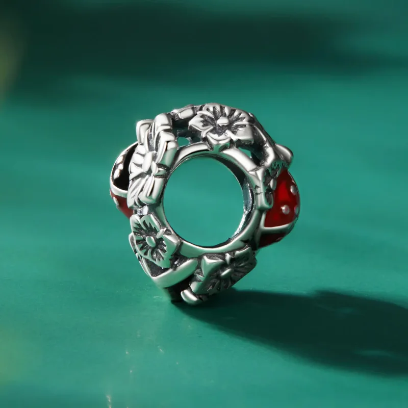 (bilde for) Pandora Style Lucky Ladybug Charm - SCC2524 - Vis 3