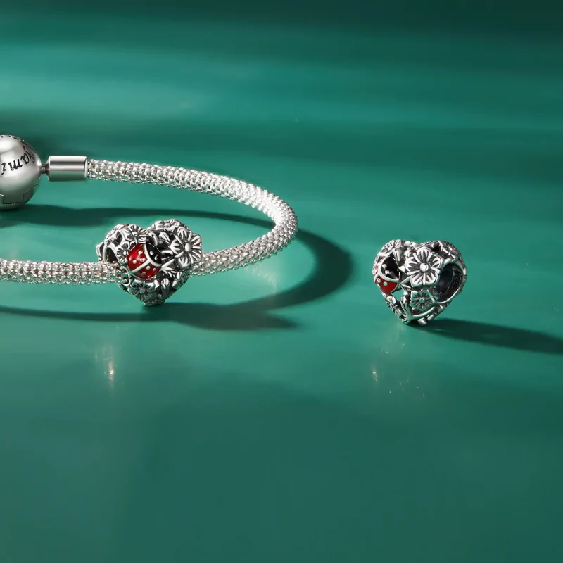 (bilde for) Pandora Style Lucky Ladybug Charm - SCC2524 - Vis 4