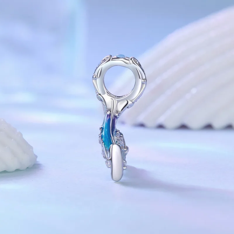 (bilde for) Pandora Style Mermaid Tail Charm - BSC876 - Vis 3