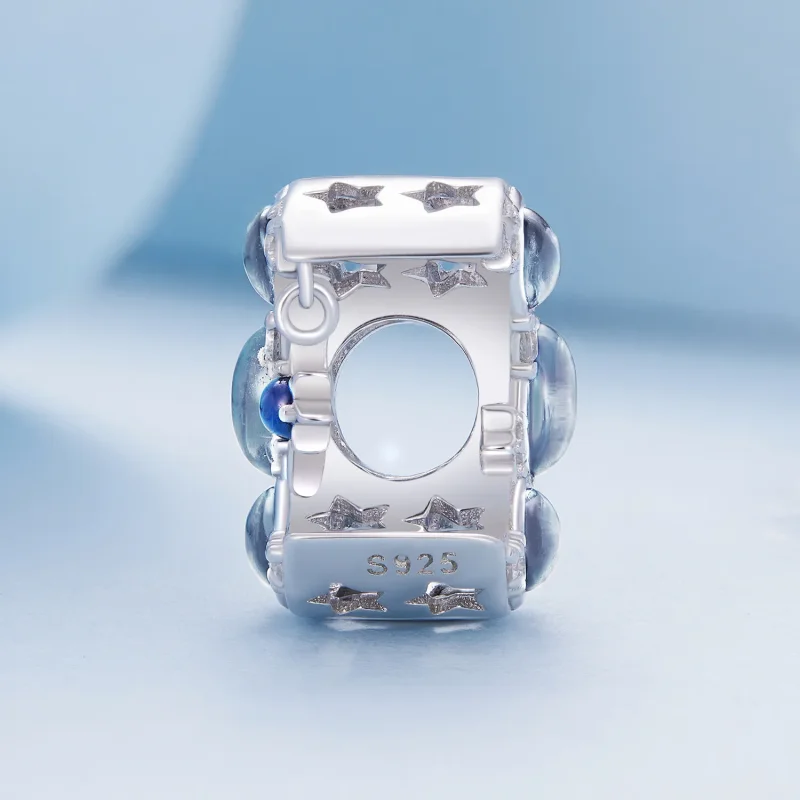 (bilde for) Pandora Style Moon Charm - BSC872 - Vis 3