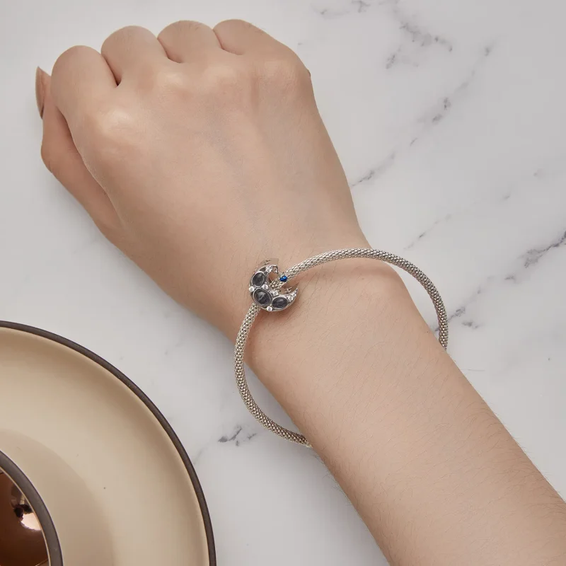(bilde for) Pandora Style Moon Charm - BSC872 - Vis 6