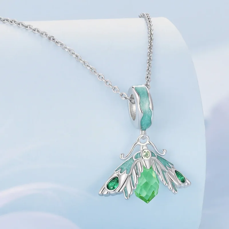 (bilde for) Pandora Style Moth Anheng Charm - BSC866 - Vis 2