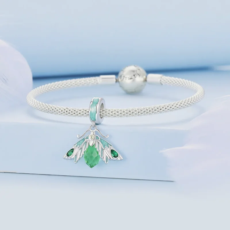 (bilde for) Pandora Style Moth Anheng Charm - BSC866 - Vis 3