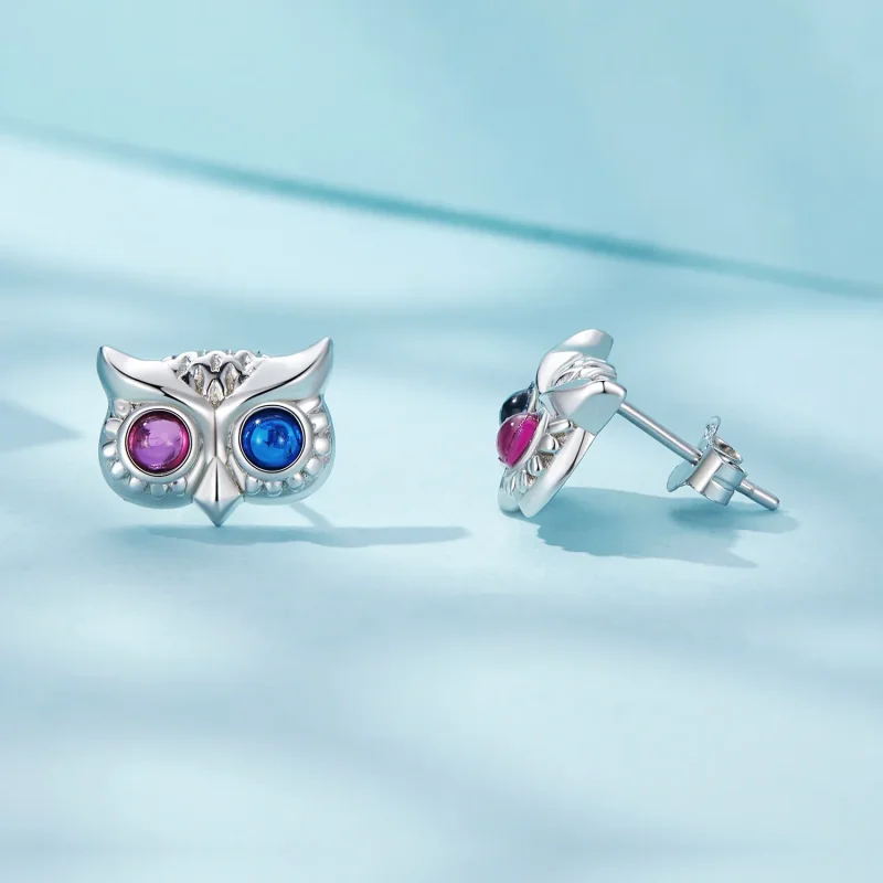 (bilde for) Pandora Style Owl øredobber - SCE1602 - Vis 3