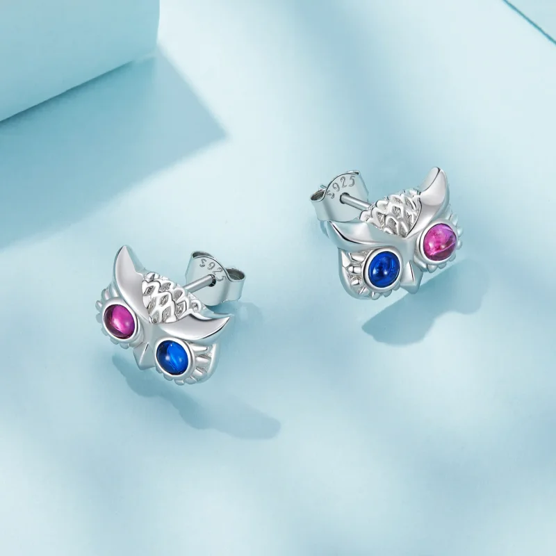(bilde for) Pandora Style Owl øredobber - SCE1602 - Vis 4