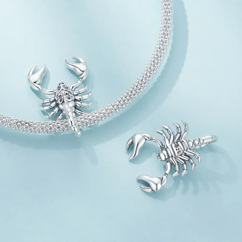 (bilde for) Pandora Style Scorpion Charm - SCC2509 - Vis 4