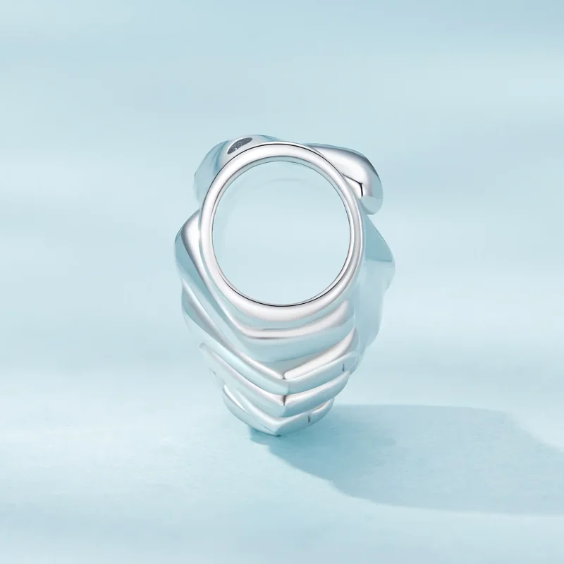 (bilde for) Pandora Style Shake Hands Charm - SCC2521 - Vis 3