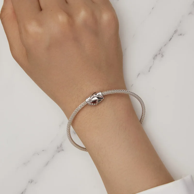 (bilde for) Pandora Style Shake Hands Charm - SCC2521 - Vis 6