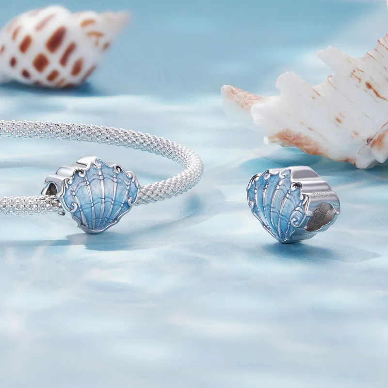(bilde for) Pandora Style Shell Charm - SCC2507 - Vis 4