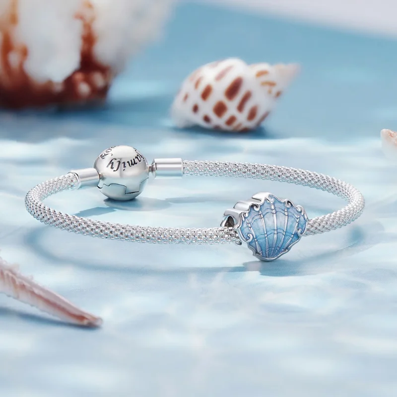 (bilde for) Pandora Style Shell Charm - SCC2507 - Vis 5