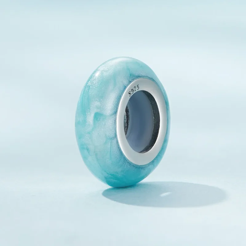 (bilde for) Pandora Style Silica Gel Spacer Charm - SCC1450-BGP - Vis 2