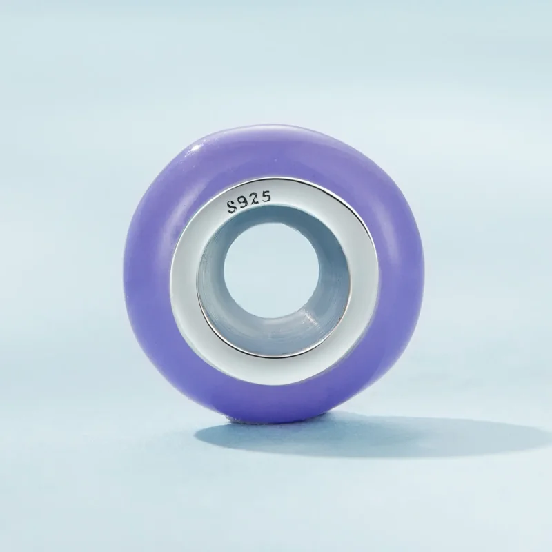 (bilde for) Pandora Style Silica Gel Spacer Charm - SCC1450-BP - Vis 3