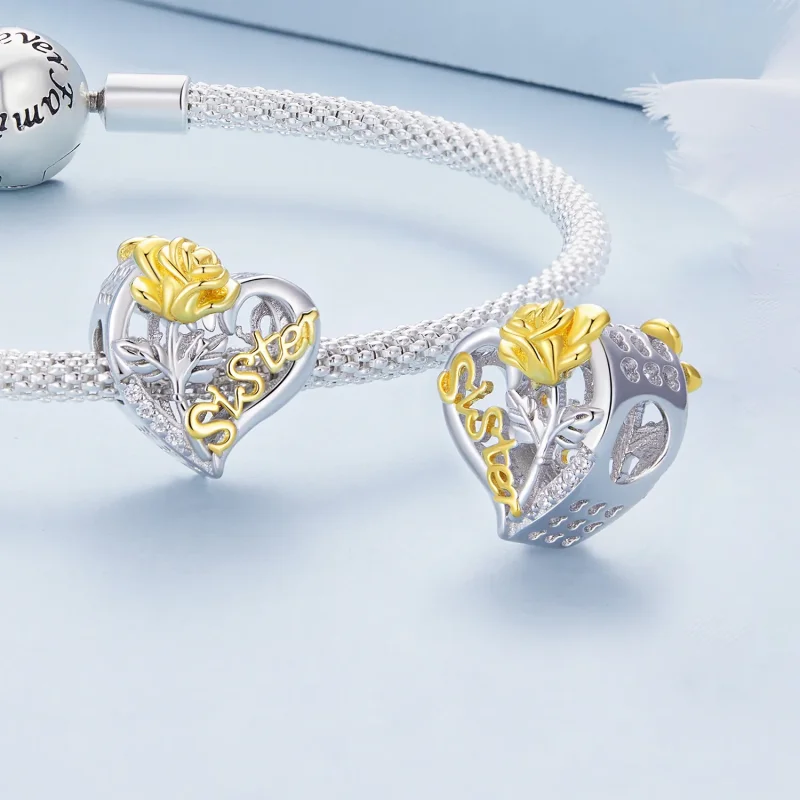 (bilde for) Pandora Style Sisters Charm - BSC841 - Vis 4