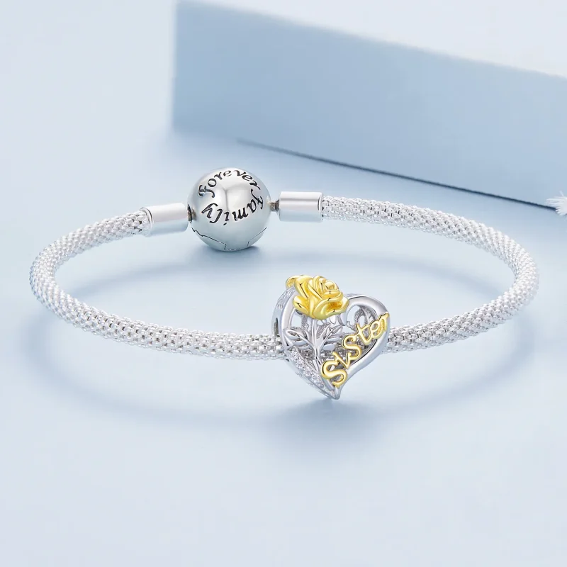 (bilde for) Pandora Style Sisters Charm - BSC841 - Vis 5