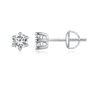 (bilde for) Pandora Style skinnende sirkon øredobber - BSE615-4L