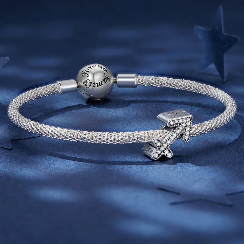 (bilde for) Pandora Style Skytten Lucky Zodiac Charm - SCC2516-9 - Vis 5