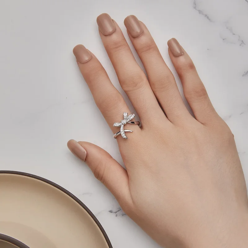 (bilde for) Pandora Style Sløyfe Åpen Ring - BSR435 - Vis 5