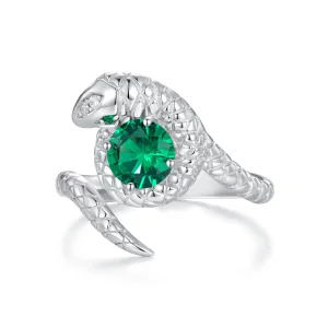 (bilde for) Pandora Style Snake Open Ring - BSR441