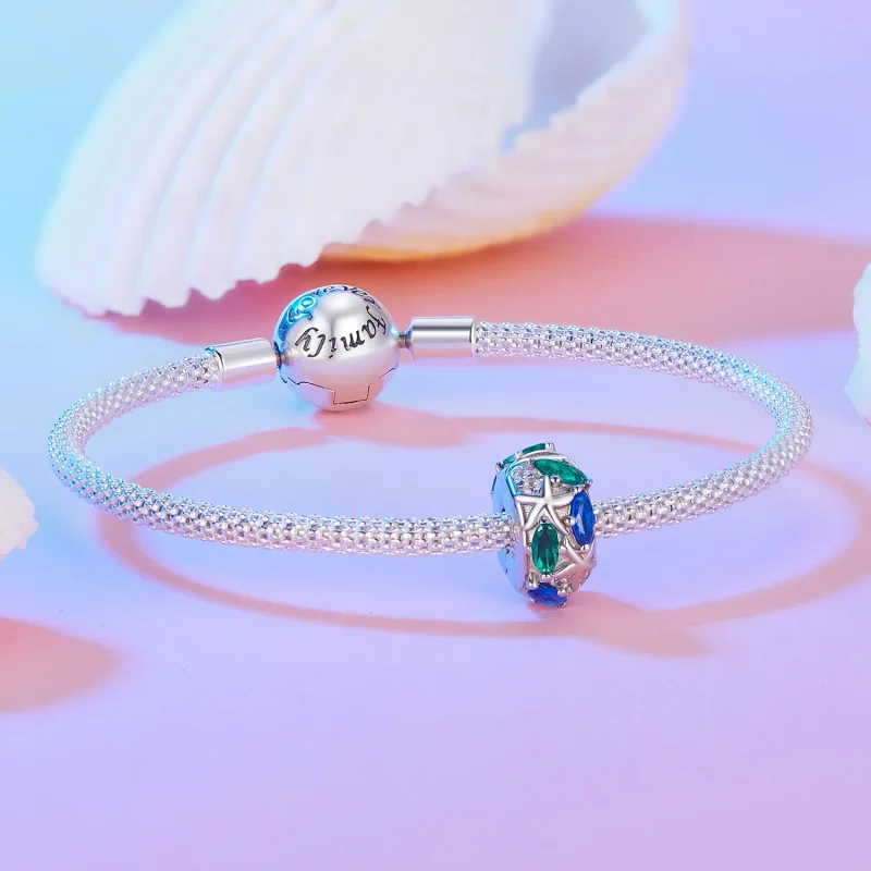 (bilde for) Pandora Style Starfish Clip - BSC847 - Vis 5