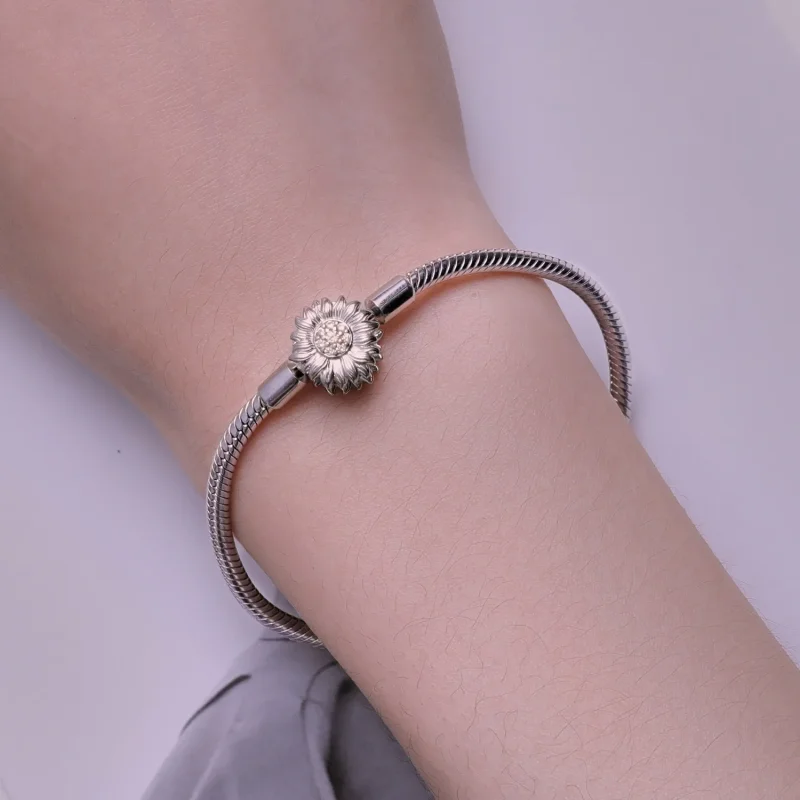 (bilde for) Pandora Style Sunflower Basics kjedearmbånd - BSB123 - Vis 5