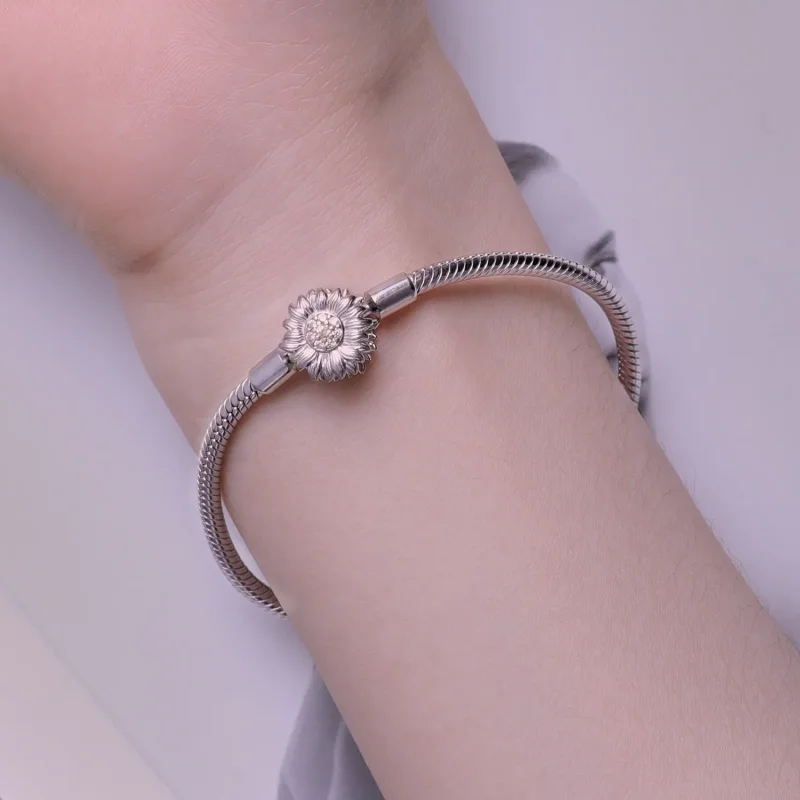 (bilde for) Pandora Style Sunflower Basics kjedearmbånd - BSB123 - Vis 6