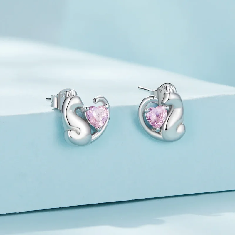 (bilde for) Pandora Style The Cat Stud øredobber - SCE1591-A - Vis 2