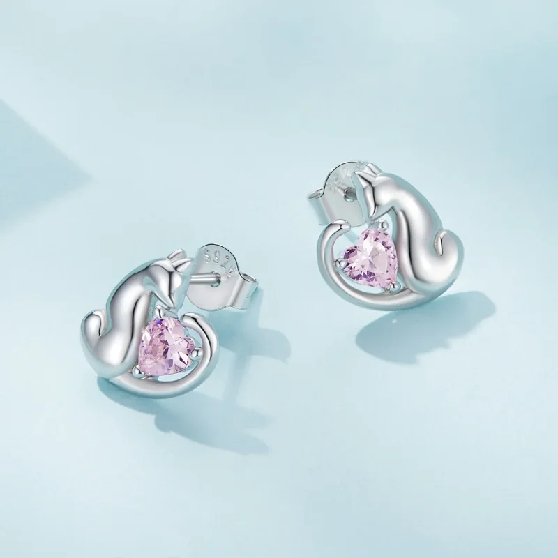 (bilde for) Pandora Style The Cat Stud øredobber - SCE1591-A - Vis 4