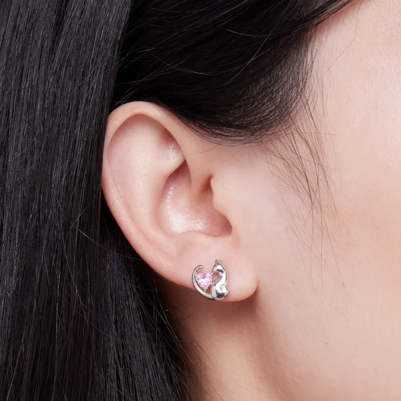 (bilde for) Pandora Style The Cat Stud øredobber - SCE1591-A - Vis 5