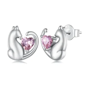 (bilde for) Pandora Style The Cat Stud øredobber - SCE1591-A