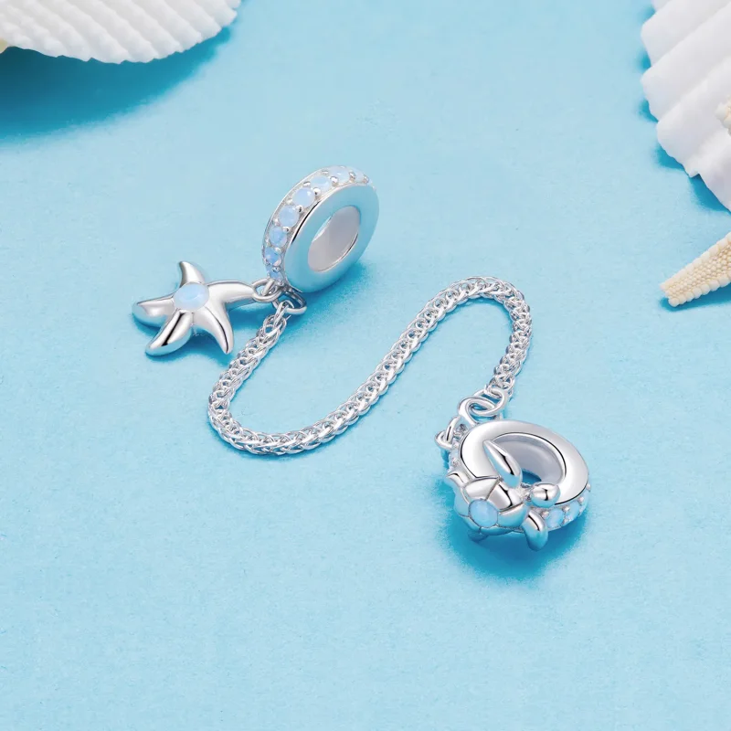 (bilde for) Pandora Style Underwater World sikkerhetskjede - BSC870 - Vis 2