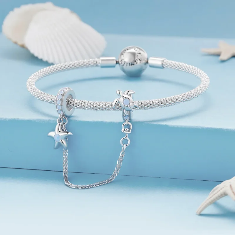 (bilde for) Pandora Style Underwater World sikkerhetskjede - BSC870 - Vis 3