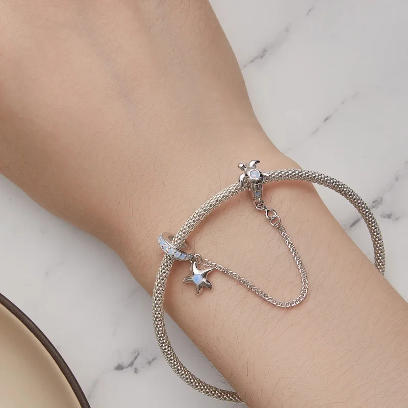 (bilde for) Pandora Style Underwater World sikkerhetskjede - BSC870 - Vis 6